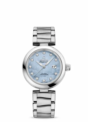 Omega LadyMatic Co-Axial 34 Stainless Steel / Blue MOP / Bracelet 425.30.34.20.57.003 (42530342057003)
